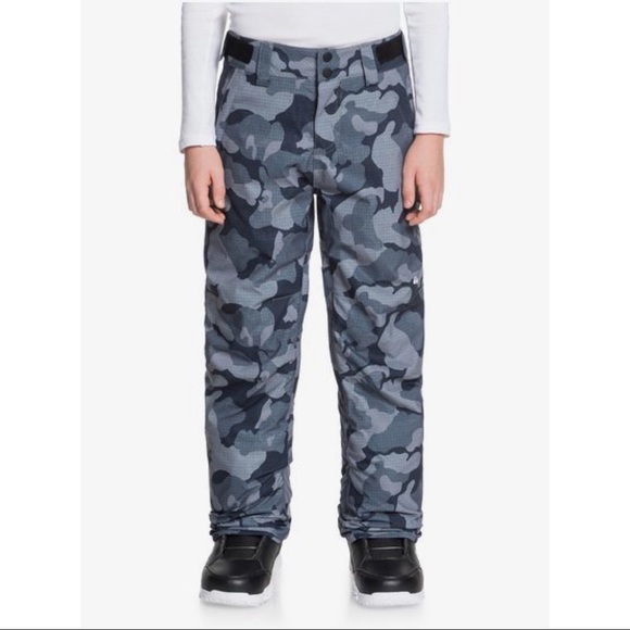 Quiksilver Boys Estate Insulated Snow Pants - Picture 2 of 6